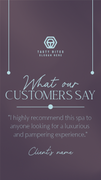 Feedback Wellness Spa TikTok video Image Preview