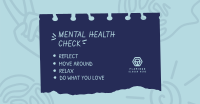 Mental Health Checklist Facebook ad Image Preview