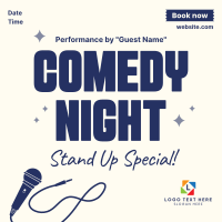 Stand Up Comedy Special Instagram post Image Preview