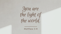 Bible Inspirational Verse Facebook event cover Image Preview