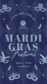 Mardi Gras Festival Instagram reel Image Preview