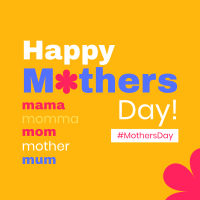 To All Mother's Instagram Post Design