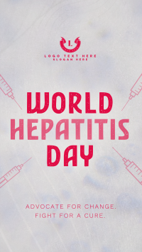 Minimalist Hepatitis Day Awareness Instagram story Image Preview