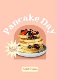 Pancake Day Flyer Design