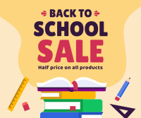 Back To School Discount Facebook post Image Preview