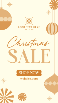 Ornamental Christmas Sale YouTube short Image Preview