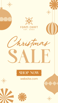 Ornamental Christmas Sale YouTube Short Image Preview