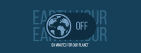 Earth Switch Off Facebook Cover Design