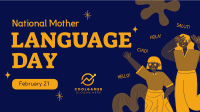 Mother Language Day Facebook Event Cover Design