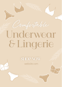 Nude Undergarments Flyer Image Preview