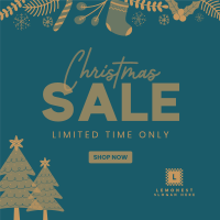 Christmas Sale Instagram Post Design