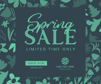 Spring Surprise Sale Facebook Post Design