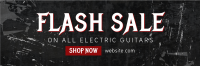 Guitar Flash Sale Twitter Header Preview