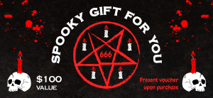Satan Sacrifice Gift Certificate Image Preview
