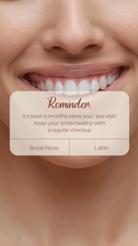 Dental Self-Care Reminder Instagram reel Image Preview