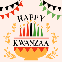 Kwanzaa Banners Linkedin Post Design