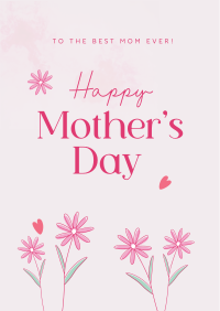 Mother's Day Greetings Flyer Design