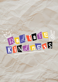Radiate Kindness Flyer Image Preview