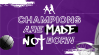 Graffiti Basketball Quote Animation Preview