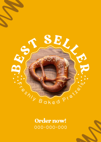 Tasty Pretzel Poster Image Preview