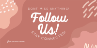 Stay Connected Twitter Post Design