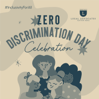 Zero Discrimination for Women Instagram Post Image Preview