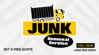 Junk Removal Stickers Facebook Event Cover Design