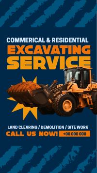 Professional Excavation Service  TikTok video Image Preview