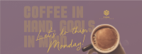 Coffee Motivation Quote Facebook cover Image Preview