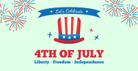 4th of July Hat Facebook ad Image Preview