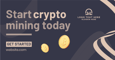 Corporate Crypto Facebook ad Image Preview