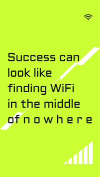 WIFI Motivational Quote YouTube Short Preview