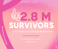 Cancer Survivor Facebook post Image Preview