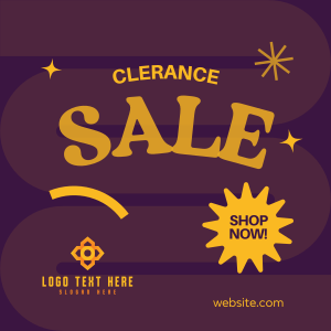 Cute Y2K Clearance Sale Instagram post Image Preview