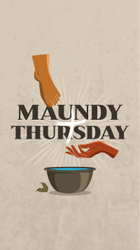 Maundy Thursday Cleansing Instagram Reel Preview