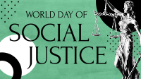 World Day Of Social Justice Facebook event cover Image Preview