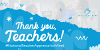 Teacher Week Greeting Twitter post Image Preview