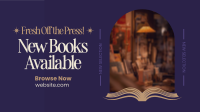 Bookstore Book Sale Animation Preview