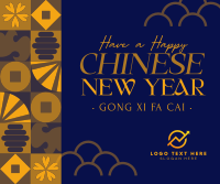 Chinese New Year Tiles Facebook post Image Preview