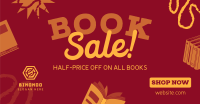 Big Book Sale Facebook ad Image Preview