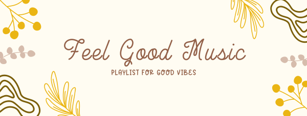 Feel Good Music Facebook Cover Design Image Preview