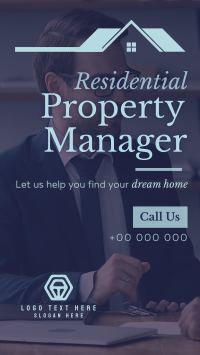 Property Manager at your Service Instagram story Image Preview