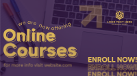 Online Courses Enrollment Animation Preview