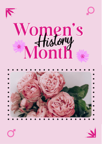 Celebrating Women History Flyer Design