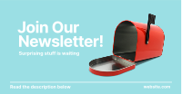 Join Our Newsletter Facebook Ad Image Preview