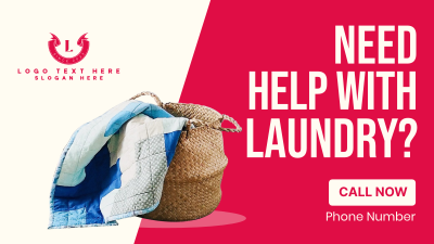 Laundry Delivery Facebook event cover Image Preview