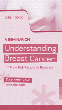 Breast Cancer Seminar Instagram Reel Image Preview