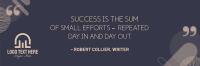 Success Twitter header (cover) Image Preview