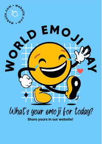 A Happy Emoji Flyer Design
