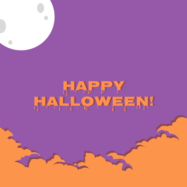 Happy Halloween Instagram Post Design Image Preview